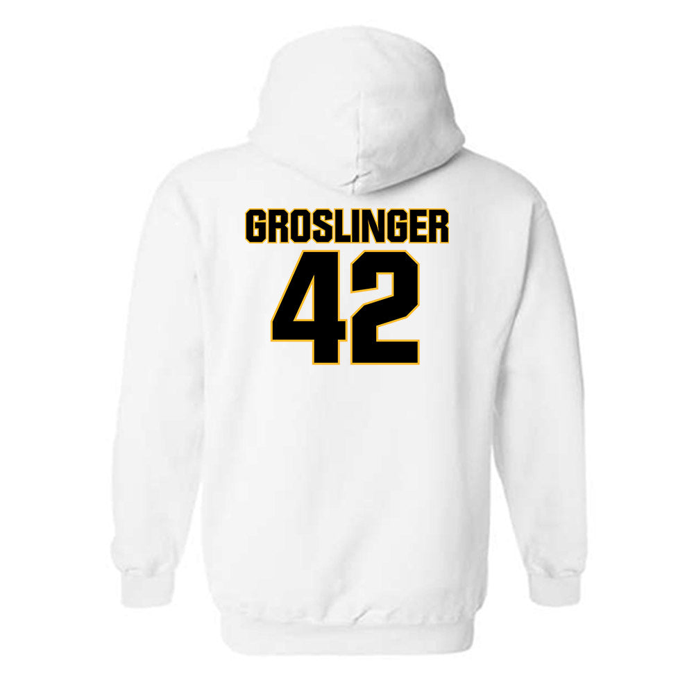Towson - NCAA Football : Max Groslinger - Classic Fashion Shersey Hooded Sweatshirt-1