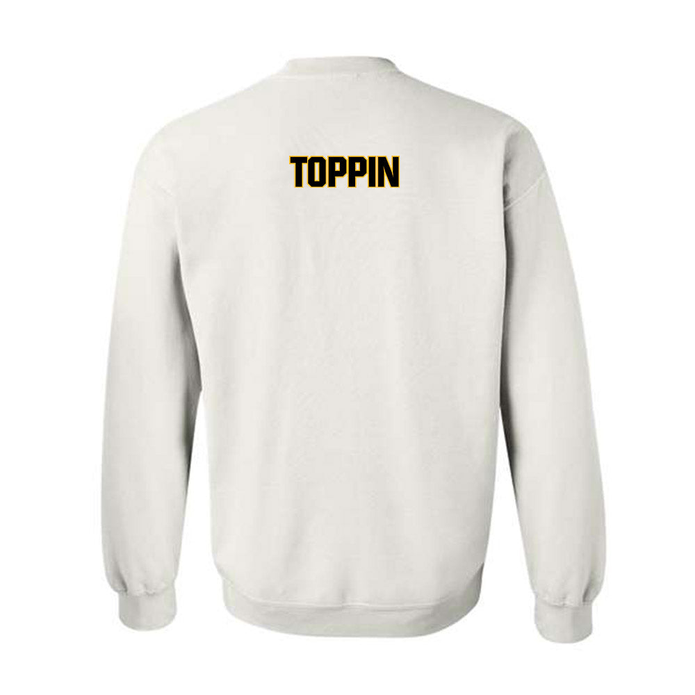 Towson - NCAA Women's Track & Field : Aniyah Toppin - Classic Fashion Shersey Crewneck Sweatshirt-1