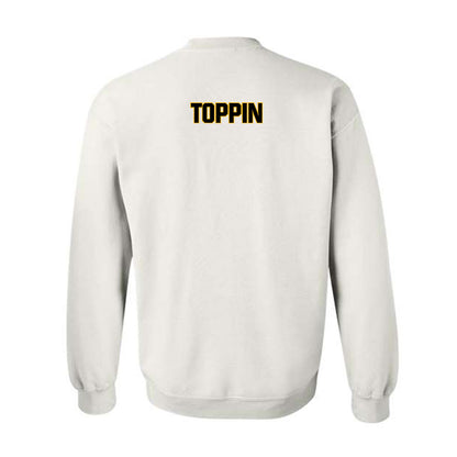 Towson - NCAA Women's Track & Field : Aniyah Toppin - Classic Fashion Shersey Crewneck Sweatshirt-1