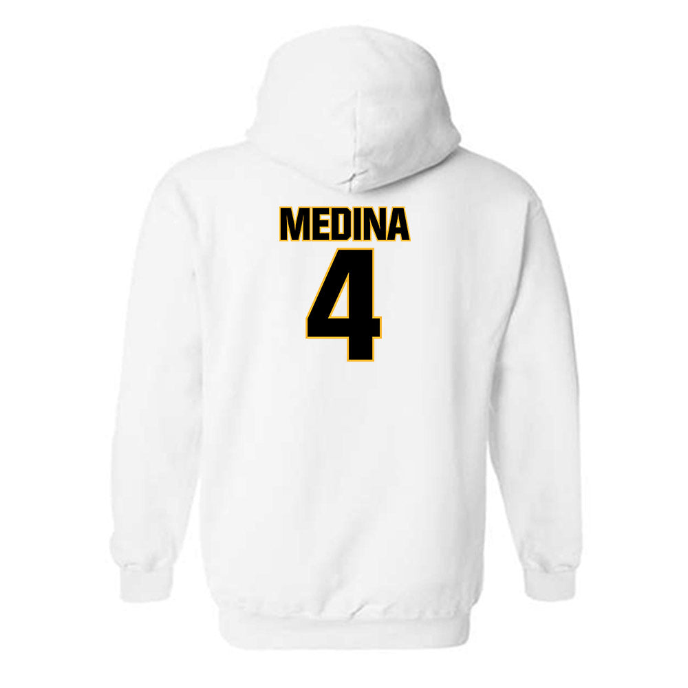 Towson - NCAA Softball : Amanda Medina - Classic Fashion Shersey Hooded Sweatshirt-1