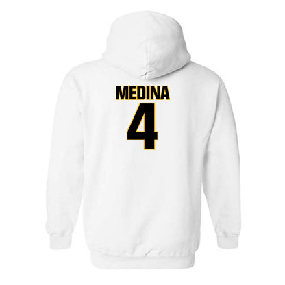Towson - NCAA Softball : Amanda Medina - Classic Fashion Shersey Hooded Sweatshirt-1
