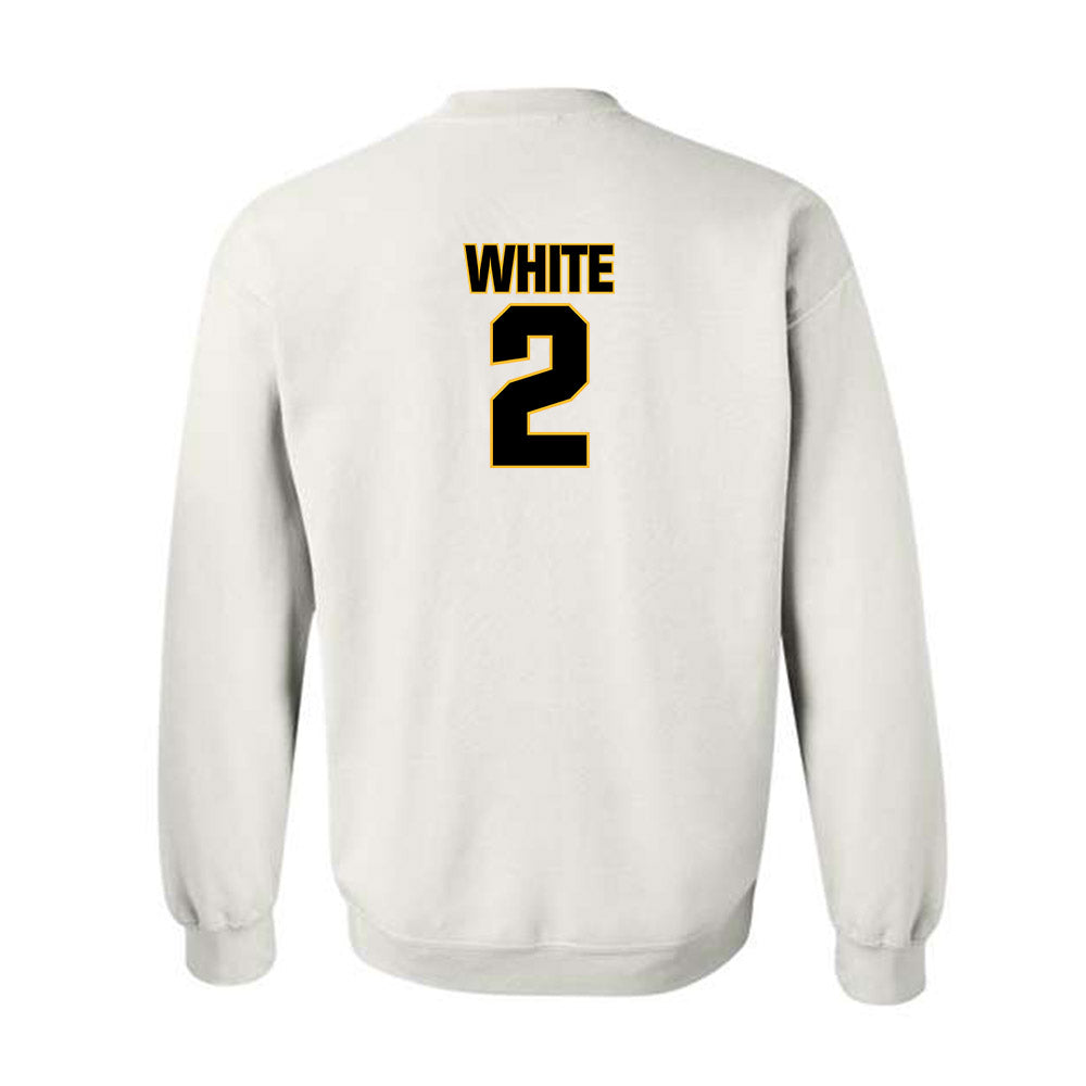 Towson - NCAA Football : Kaden White - Classic Fashion Shersey Crewneck Sweatshirt-1