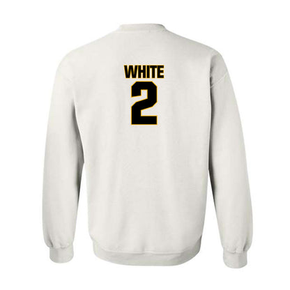 Towson - NCAA Football : Kaden White - Classic Fashion Shersey Crewneck Sweatshirt-1
