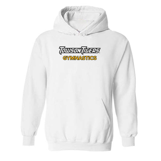 Towson - NCAA Women's Gymnastics : Ava Harper - Classic Fashion Shersey Hooded Sweatshirt-0