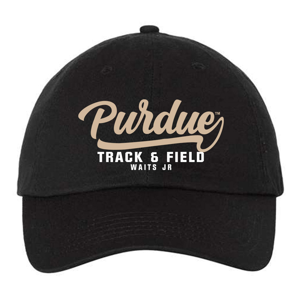 Purdue - NCAA Men's Track & Field : Corey Waits Jr - Dad Hat-0