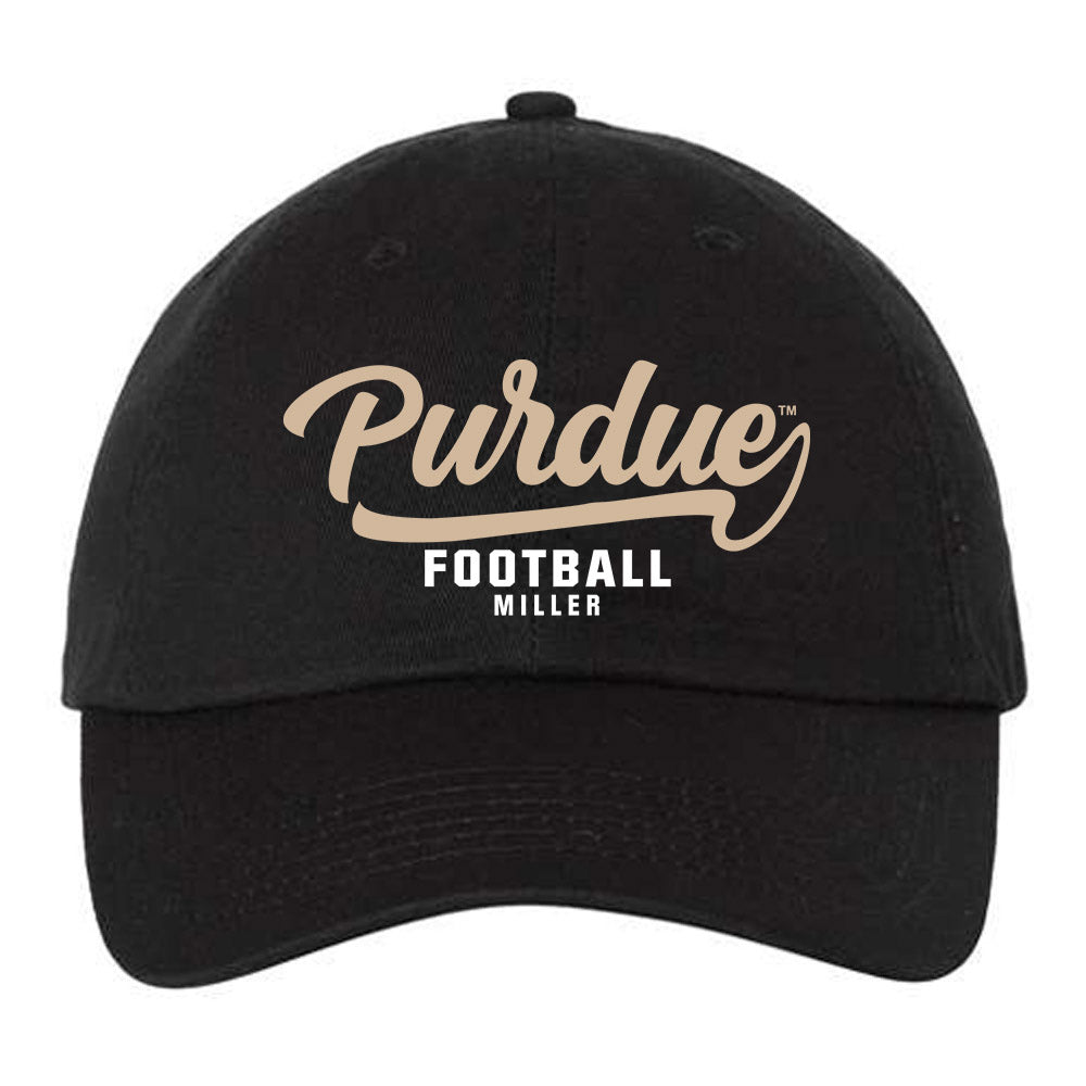 Purdue - NCAA Football : Hudson Miller - Dad Hat-0