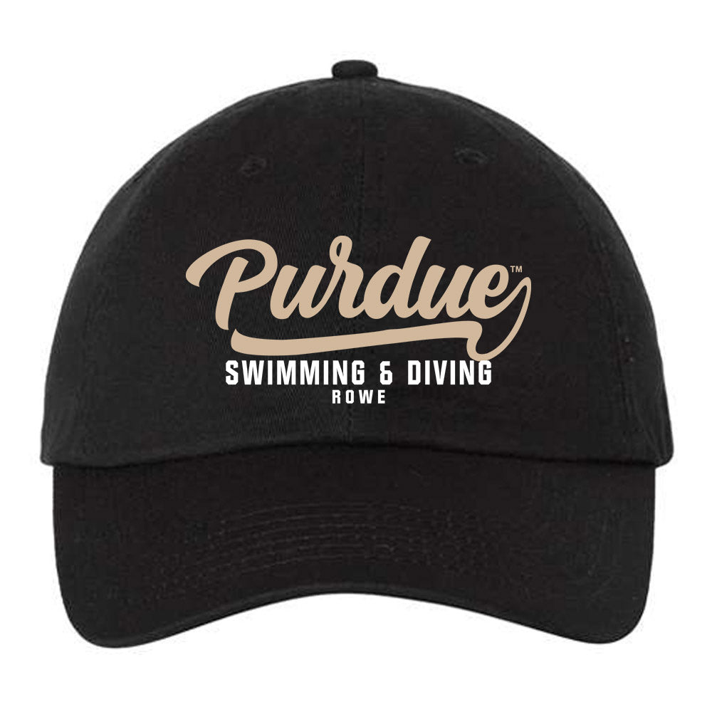 Purdue - NCAA Men's Swimming & Diving : Blake Rowe - Dad Hat-0