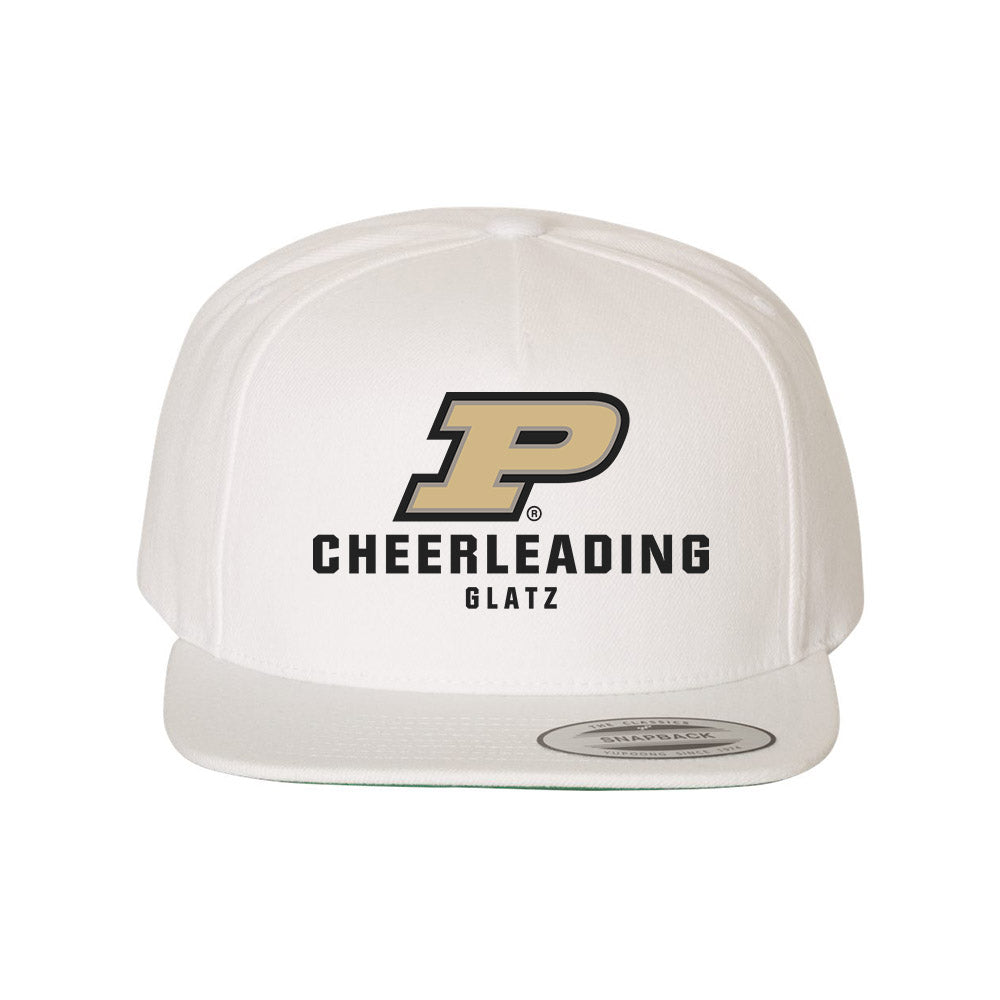 Purdue - NCAA Cheerleading : Lucie Glatz - Snapback Hat-0