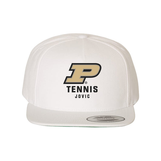 Purdue - NCAA Men's Tennis : Nikola Jovic - Snapback Hat-0