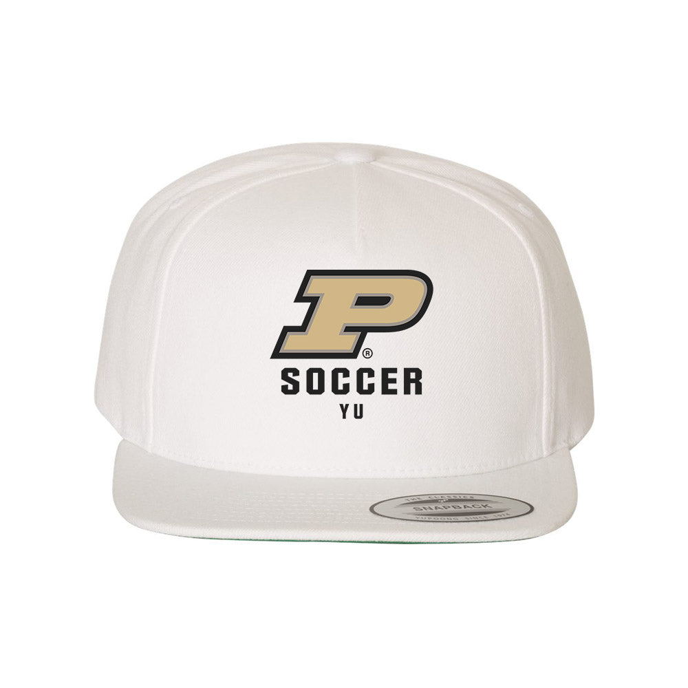 Purdue - NCAA Women's Soccer : Cherry Yu - Snapback Hat-0