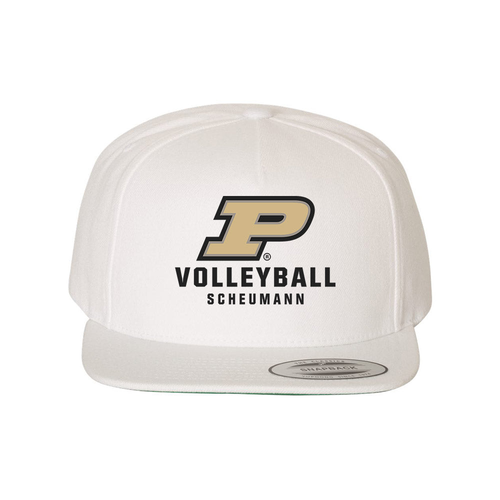 Purdue - NCAA Women's Volleyball : MaryKate Scheumann - Snapback Hat-0