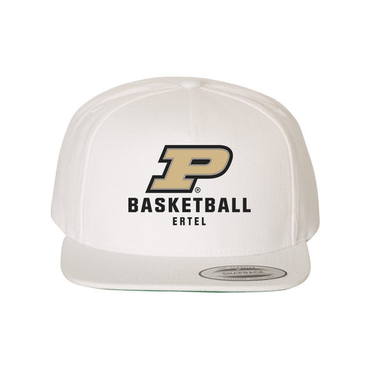 Purdue - NCAA Men's Basketball : Luke Ertel - Snapback Hat-0