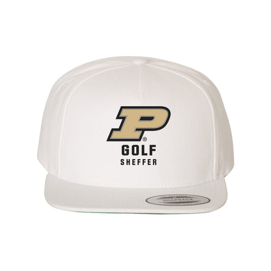 Purdue - NCAA Men's Golf : Micah Sheffer - Snapback Hat-0