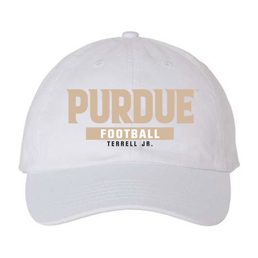 Purdue - NCAA Football : Travis Terrell Jr. - Dad Hat-0