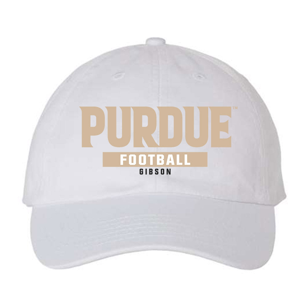 Purdue - NCAA Football : Jerrick Gibson - Dad Hat-0
