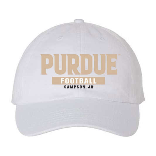 Purdue - NCAA Football : Ricky Sampson Jr - Dad Hat-0
