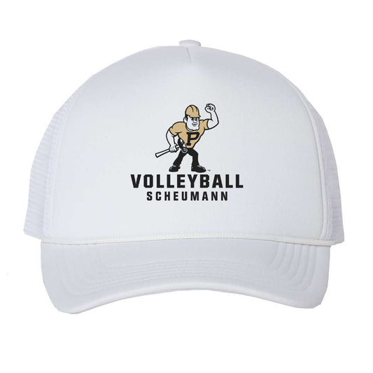 Purdue - NCAA Women's Volleyball : MaryKate Scheumann - Trucker Hat-0