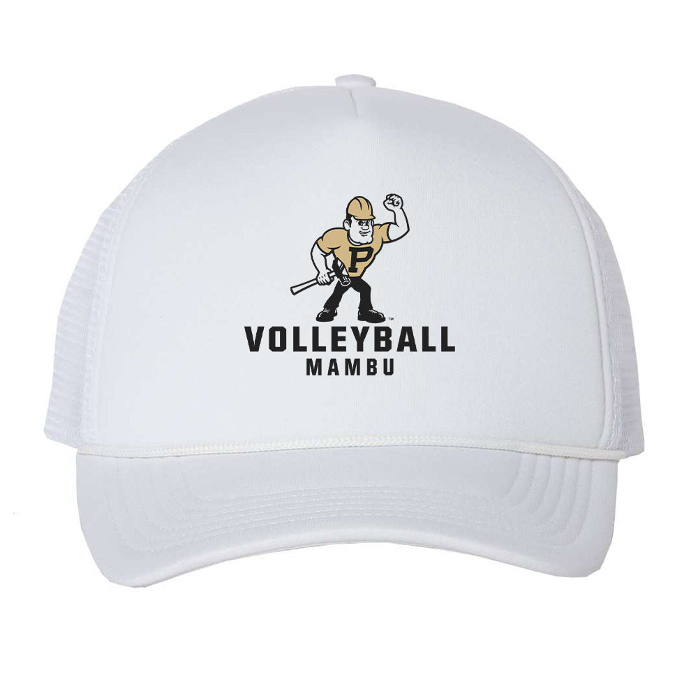 Purdue - NCAA Women's Volleyball : Lameen Mambu - Trucker Hat-0