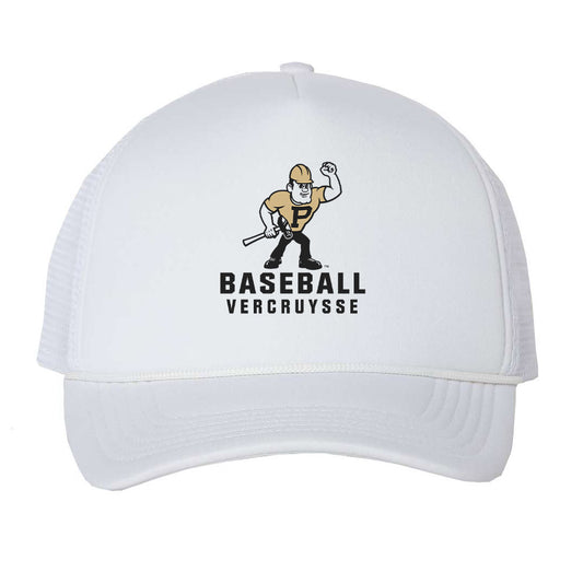 Purdue - NCAA Baseball : Charlie Vercruysse - Trucker Hat-0