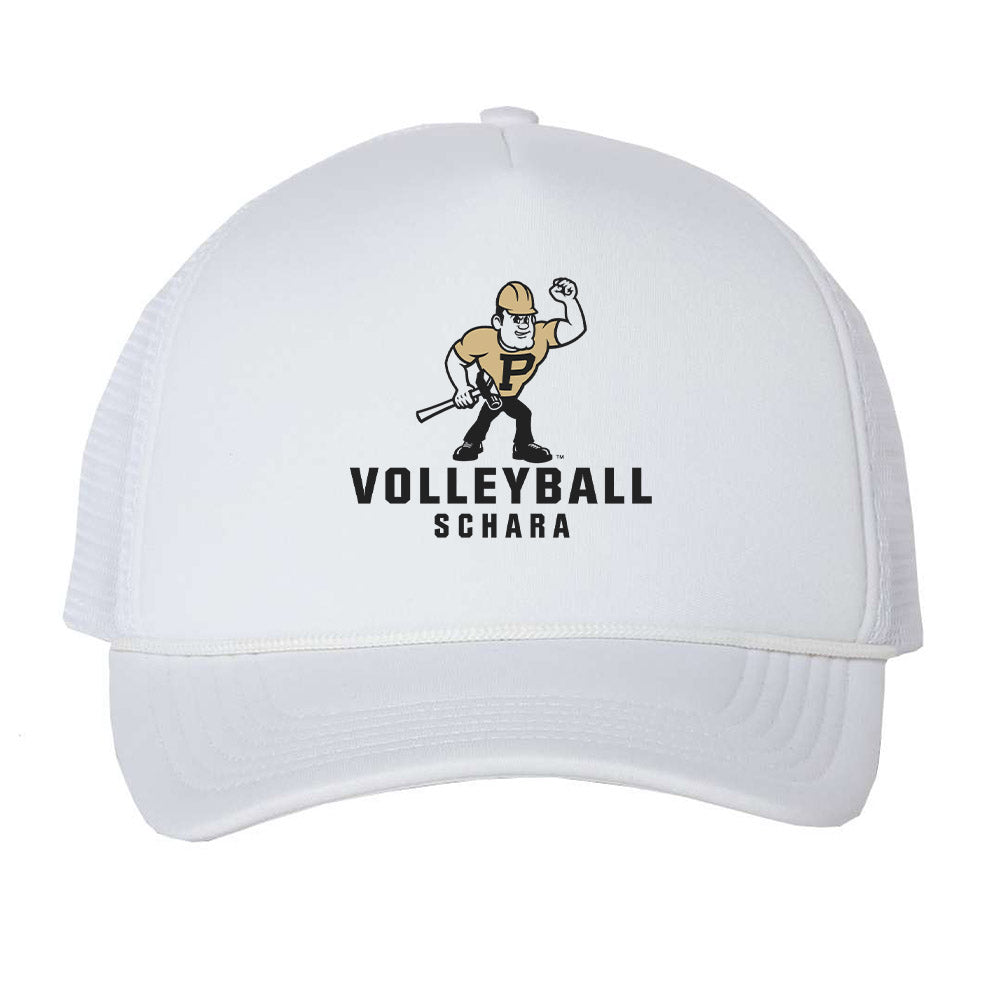 Purdue - NCAA Women's Volleyball : Elle Schara - Trucker Hat-0