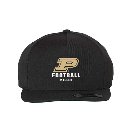 Purdue - NCAA Football : Hudson Miller - Snapback Hat