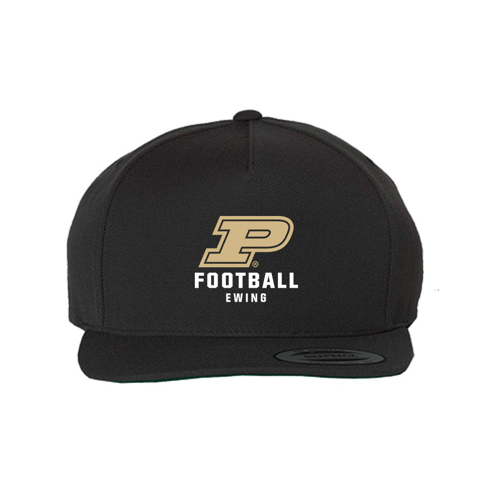 Purdue - NCAA Football : Tom Ewing - Snapback Hat