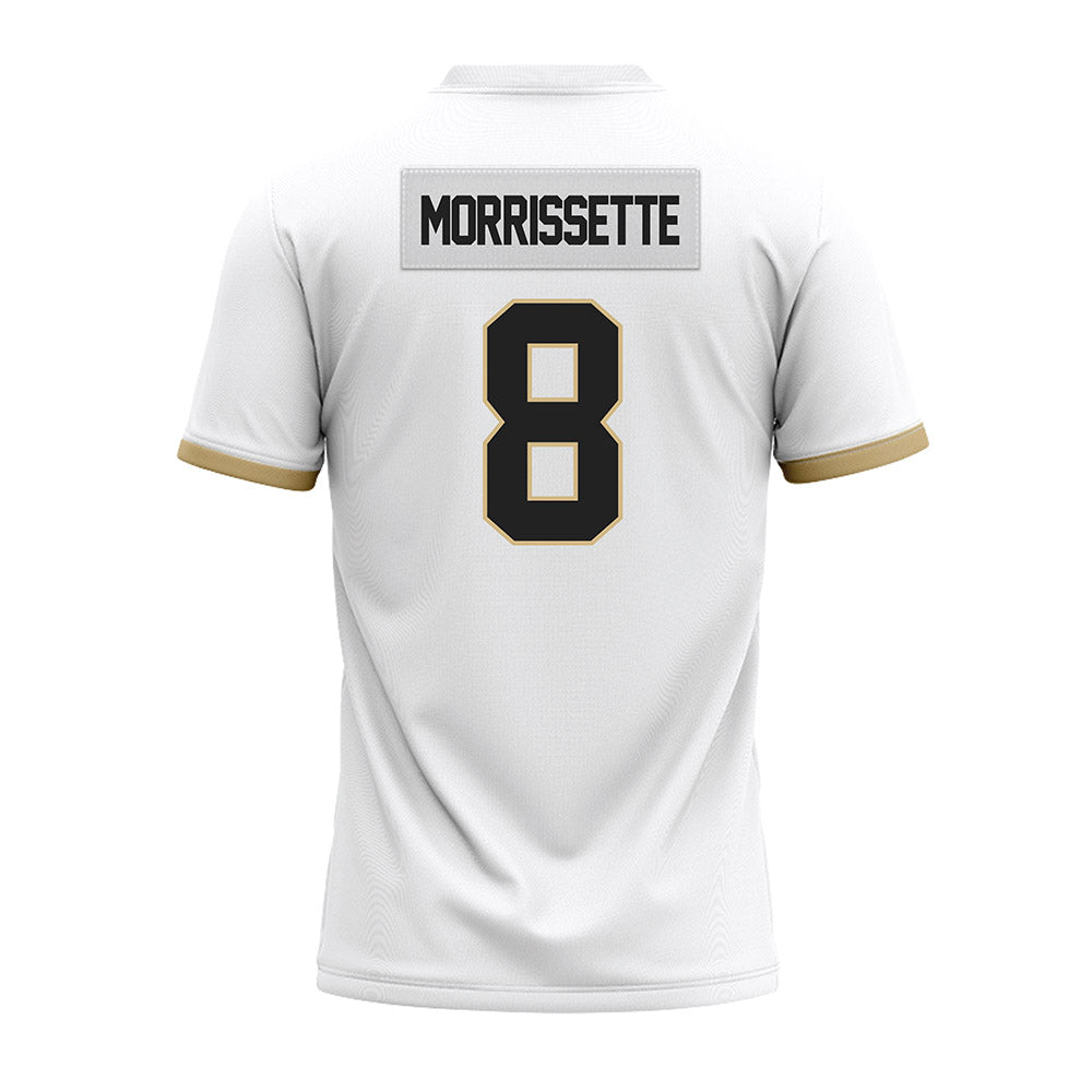 Purdue - NCAA Football : Denylon Morrissette - White Premium Football Jersey-1