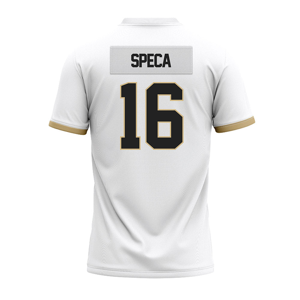 Purdue - NCAA Football : Anthony Speca - White Premium Football Jersey-1
