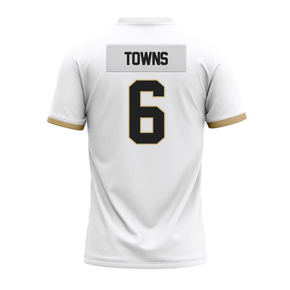 Purdue - NCAA Football : Armari Towns - White Premium Football Jersey-1