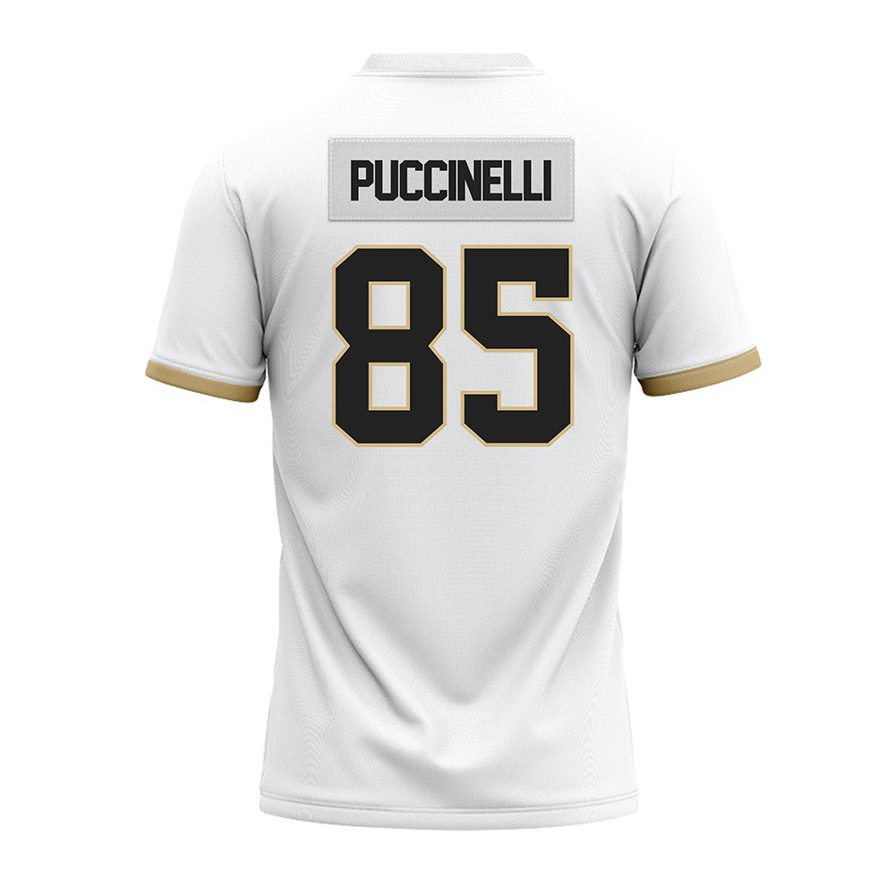 Purdue - NCAA Football : Luca Puccinelli - White Premium Football Jersey-1
