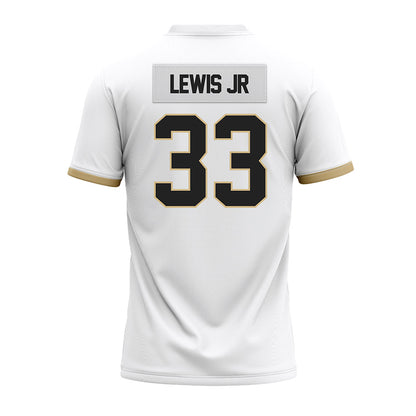 Purdue - NCAA Football : Jeremy Lewis Jr - White Premium Football Jersey-1