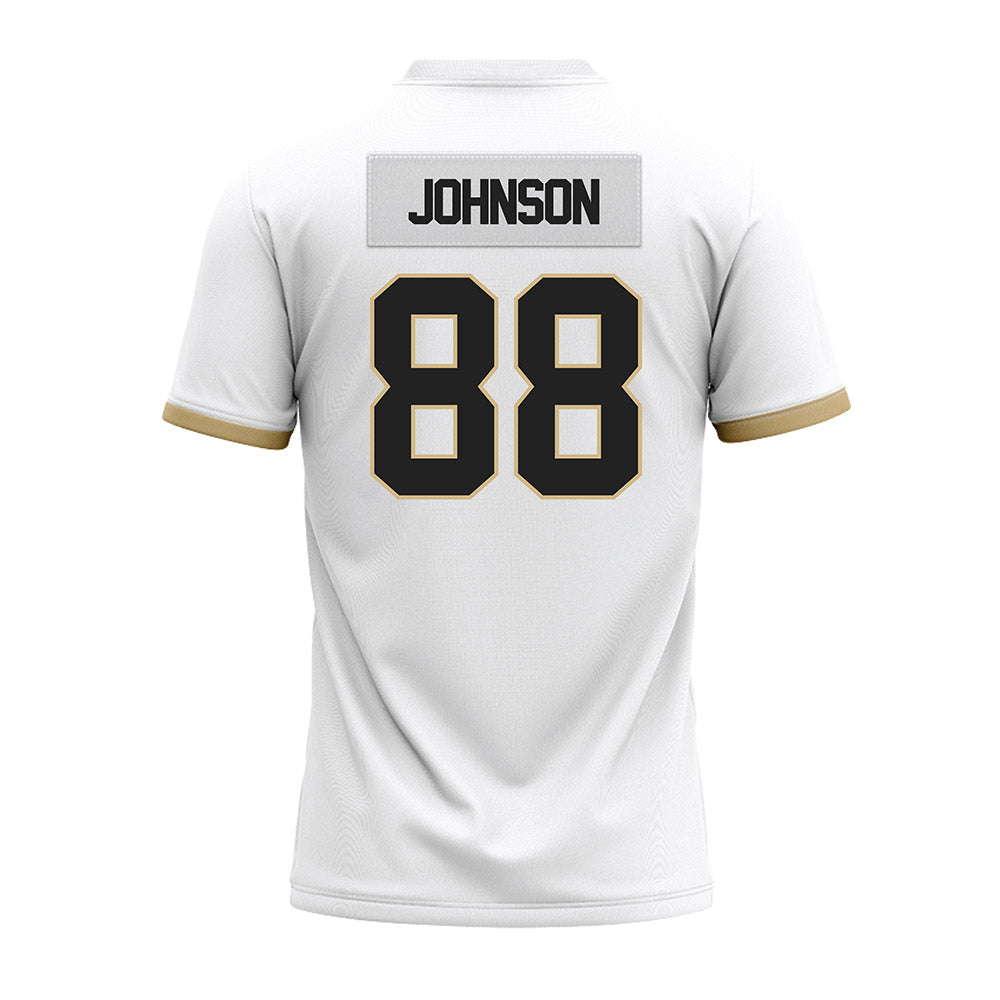 Purdue - NCAA Football : Jojo Johnson - White Premium Football Jersey-1