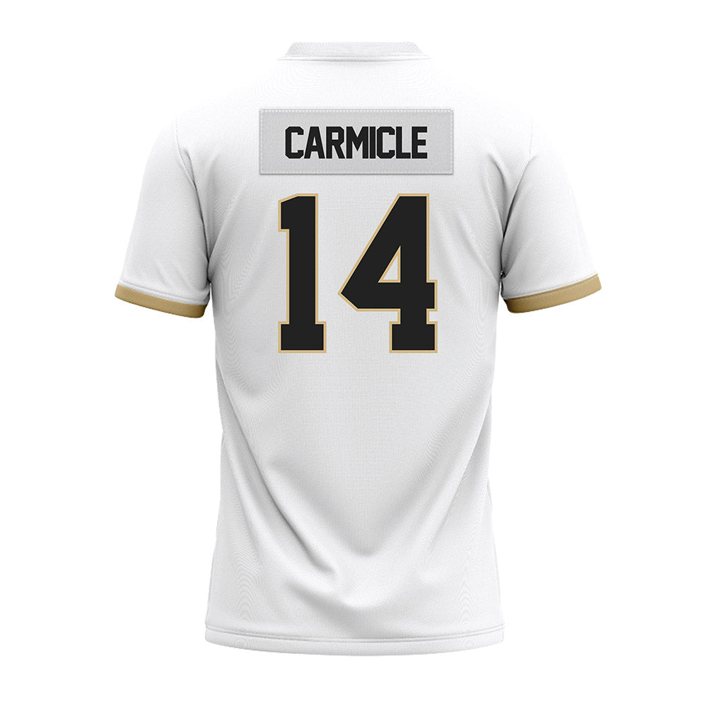 Purdue - NCAA Football : Maximilian Carmicle - White Premium Football Jersey-1