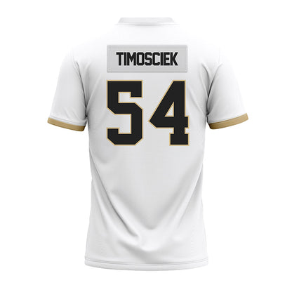 Purdue - NCAA Football : Hayden Timosciek - White Premium Football Jersey-1