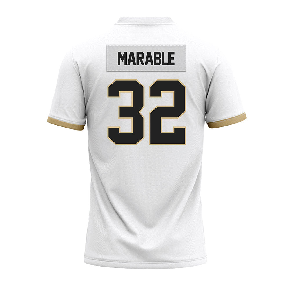 Purdue - NCAA Football : D'Mon Marable - White Premium Football Jersey-1