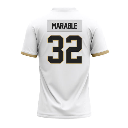 Purdue - NCAA Football : D'Mon Marable - White Premium Football Jersey-1