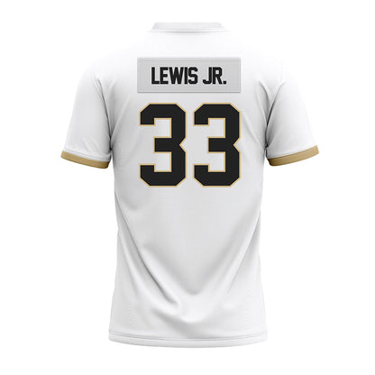 Purdue - NCAA Football : Jeremy Lewis Jr. - White Premium Football Jersey-1