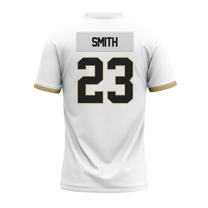 Purdue - NCAA Football : Trey Smith - White Premium Football Jersey-1