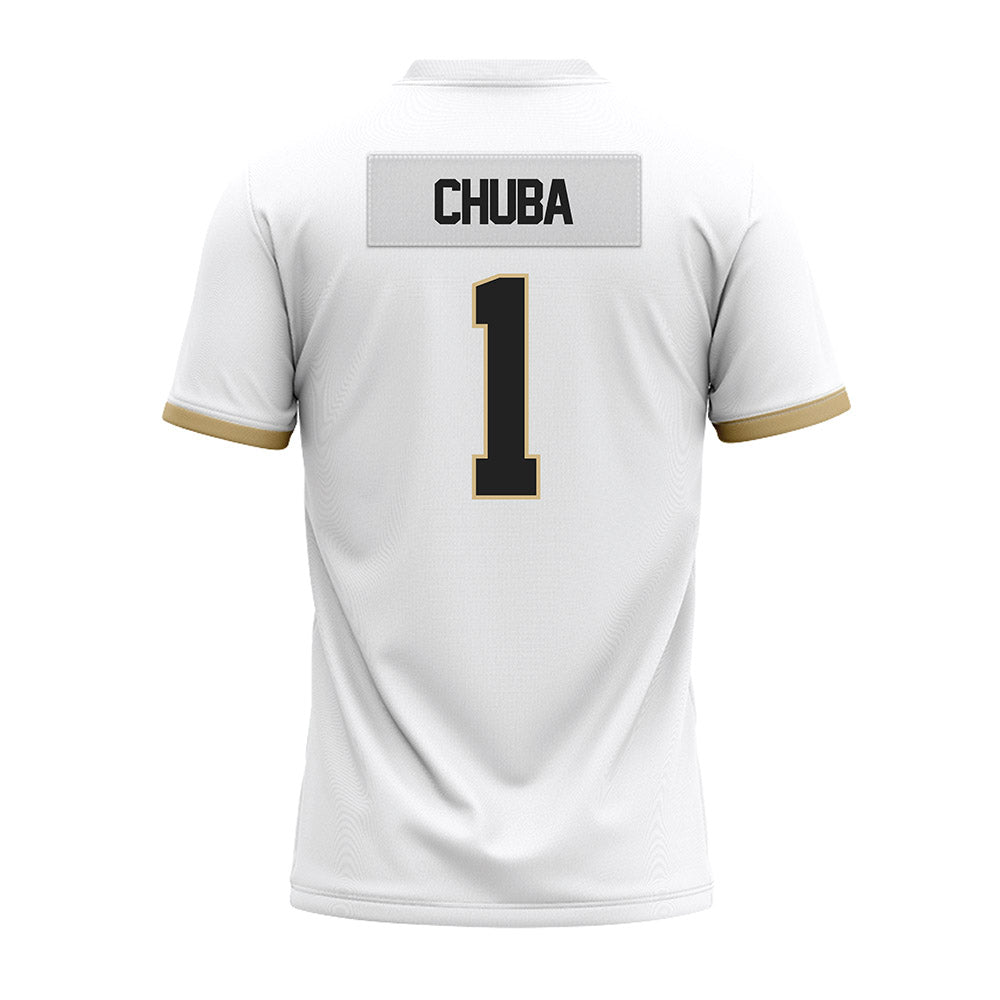 Purdue - NCAA Football : Evans Chuba - White Premium Football Jersey-1