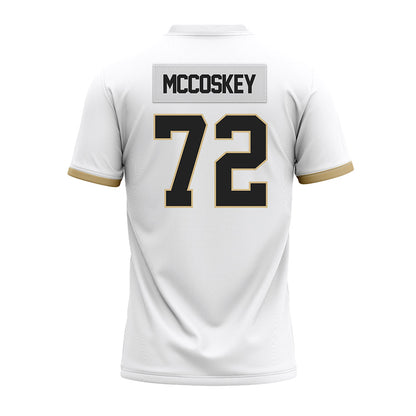 Purdue - NCAA Football : Jude Mccoskey - White Premium Football Jersey-1