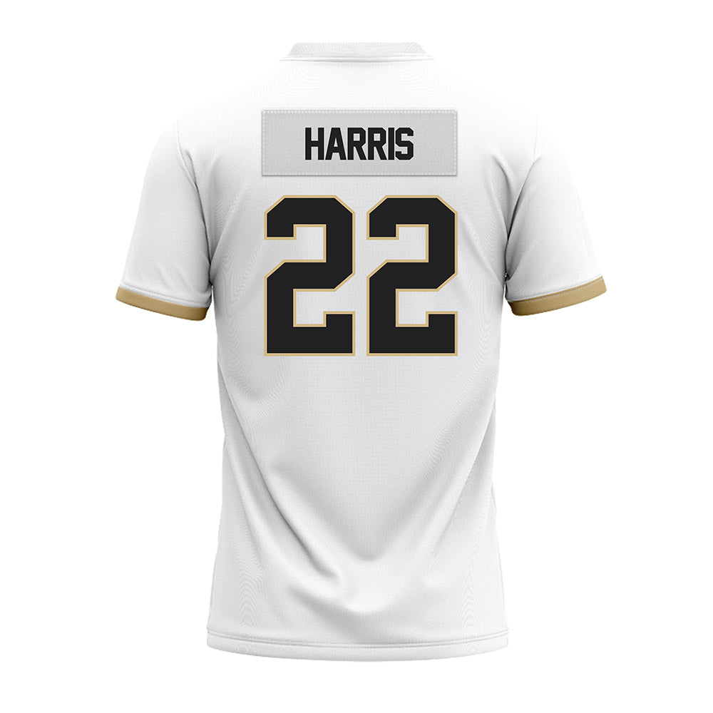 Purdue - NCAA Football : Antonio Harris - White Premium Football Jersey-1