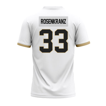 Purdue - NCAA Football : Quinn Rosenkranz - White Premium Football Jersey-1