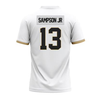 Purdue - NCAA Football : Ricky Sampson Jr - White Premium Football Jersey-1