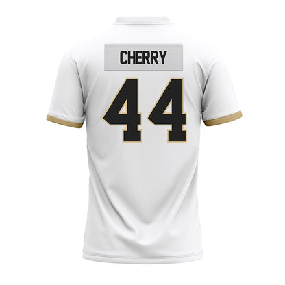 Purdue - NCAA Football : Kobe Cherry - White Premium Football Jersey-1