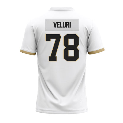 Purdue - NCAA Football : Sankeerth Veluri - White Premium Football Jersey-1