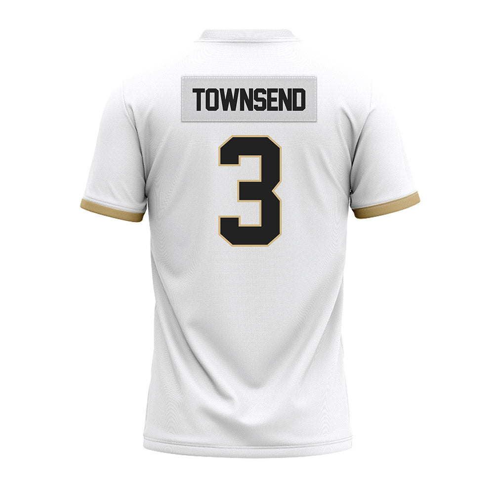 Purdue - NCAA Football : Xavier Townsend - White Premium Football Jersey-1