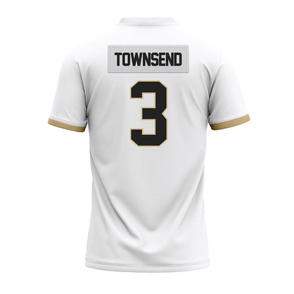 Purdue - NCAA Football : Xavier Townsend - White Premium Football Jersey-1