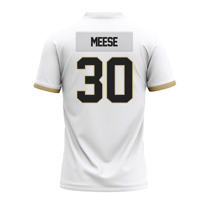 Purdue - NCAA Football : Parker Meese - White Premium Football Jersey-1