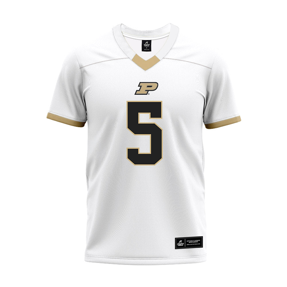 Purdue - NCAA Football : Chauncey Magwood - White Premium Football Jersey-0