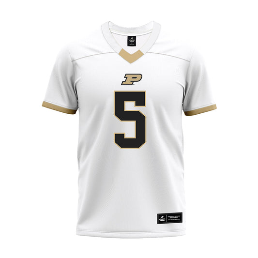 Purdue - NCAA Football : Chauncey Magwood - White Premium Football Jersey-0